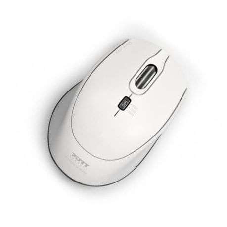 Port - Office Pro Silent 2.4GHz Wireless Mouse White - Port - Office Pro Silent 2.4GHz Wireless M...