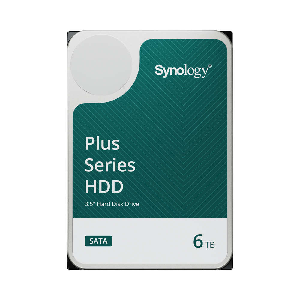 Synology - Plus Series 3.5-inch 6TB SATA Internal HDD HDD-HAT3300-6T - Synology - Plus Series 3.5...