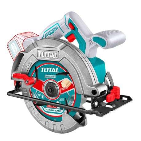 Total Tools - Cordless Circular Saw with 5.0Ah Battery and Fast Charger - Total Tools - Cordless ...