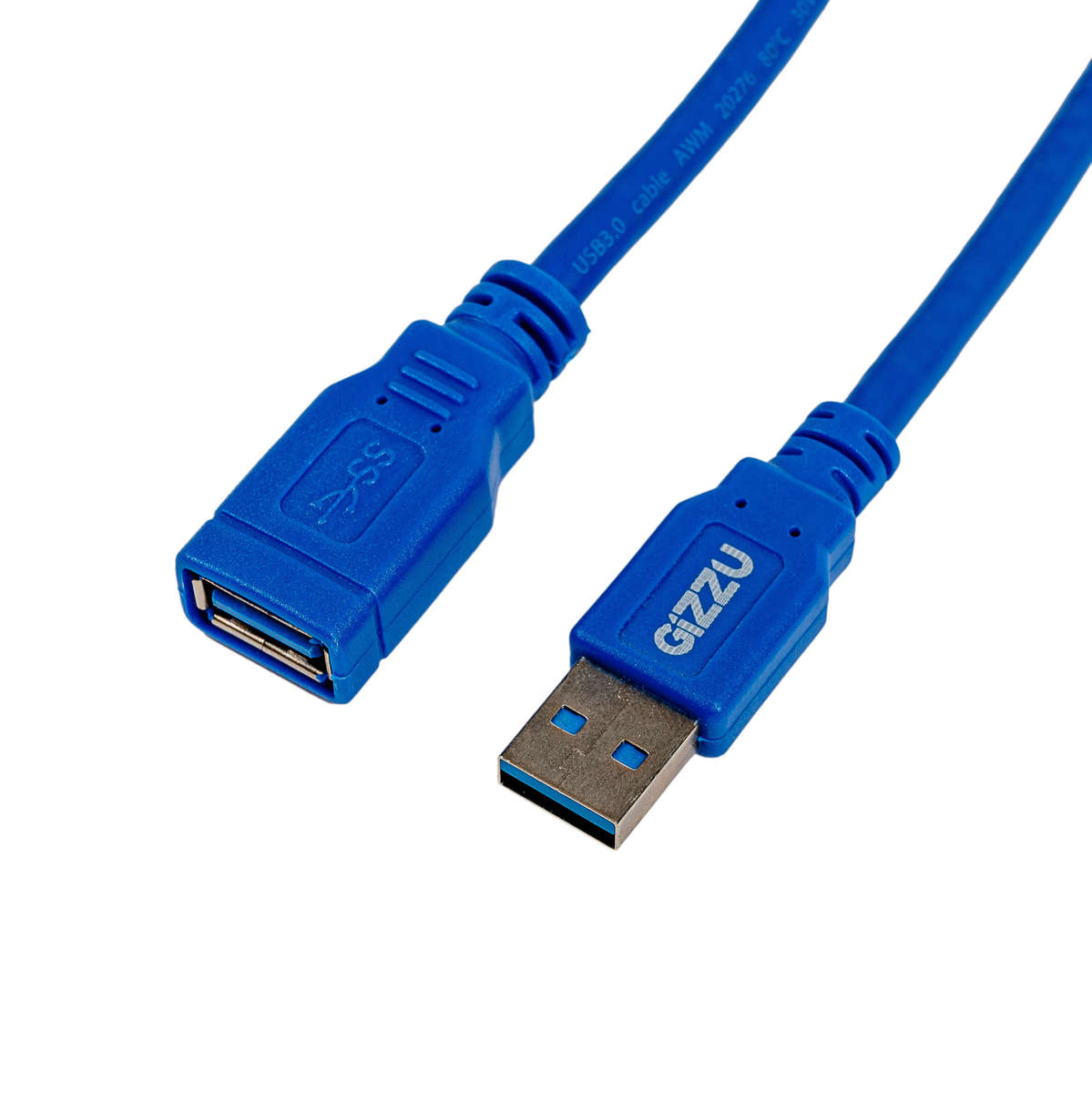Gizzu - USB 3.0 Extension Cable 2m - Gizzu - USB 3.0 Extension Cable 2m