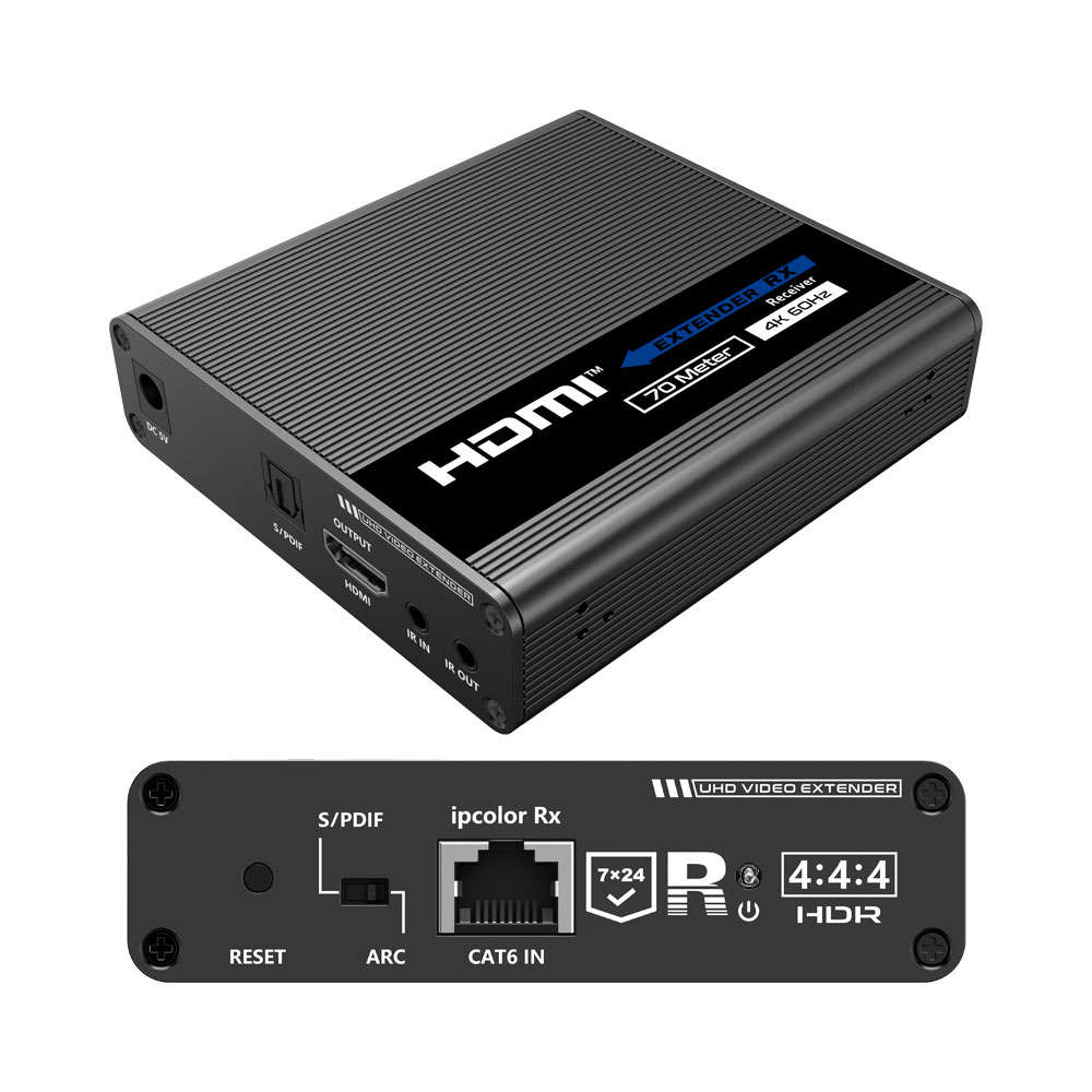 Lenkeng - 70m 4K HDMI 2.0 CAT6 Extender - AV Solution - Lenkeng - 70m 4K HDMI 2.0 CAT6 Extender -...