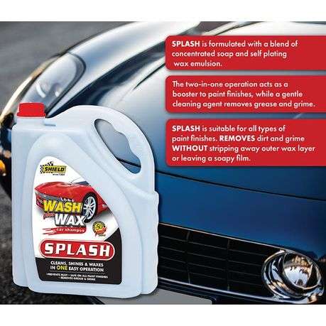 Shield Splash Car Shampoo 5L - Shield Splash Car Shampoo 5L