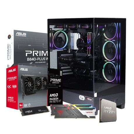 PCBuilder - Ryzen 7 7800X3D MAXIMUS Windows 11 Gaming PC - PCBuilder - Ryzen 7 7800X3D MAXIMUS Wi...