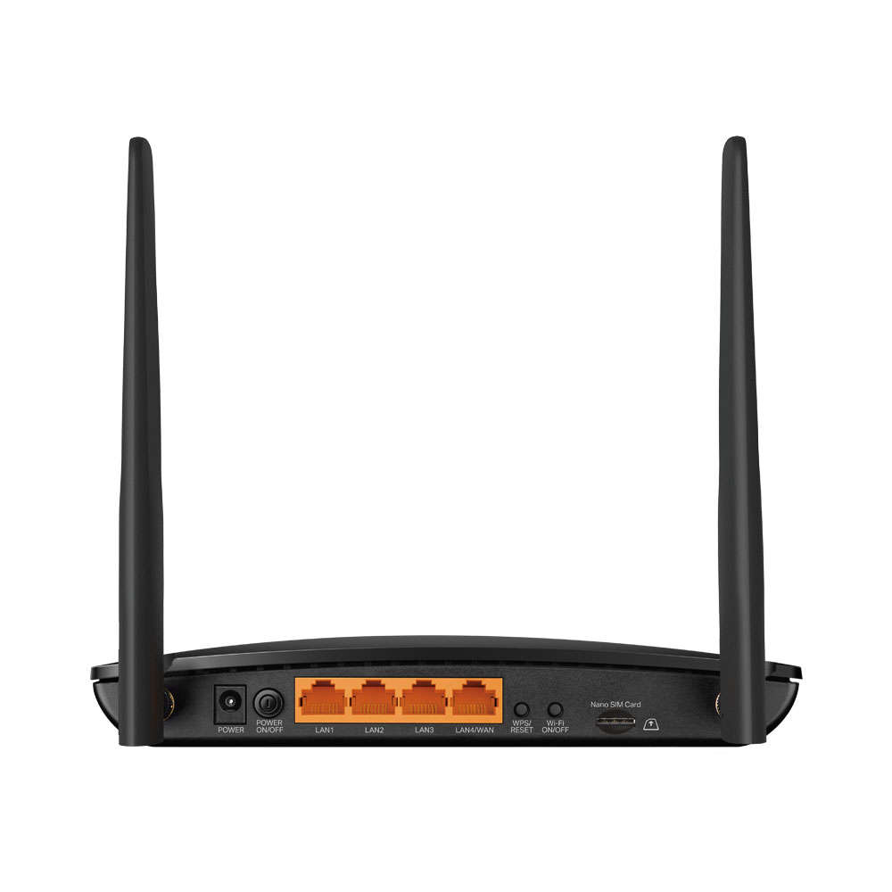 Tp-Link - Archer 4G+ Cat6 AC1200 Wireless Dual Band Gigabit Router - Tp-Link - Archer 4G+ Cat6 AC...