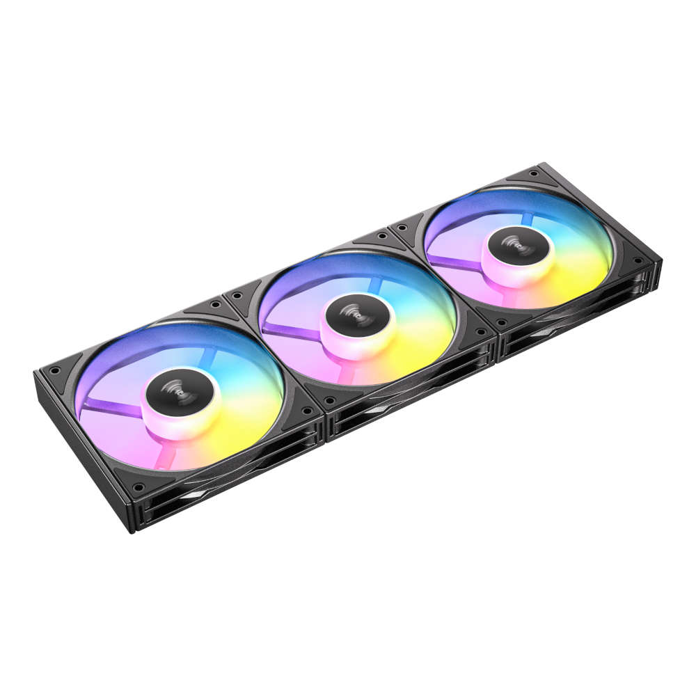Antec - Connect 120 ARGB PWM Fan 3 Pack - Black - Antec - Connect 120 ARGB PWM Fan 3 Pack - Black