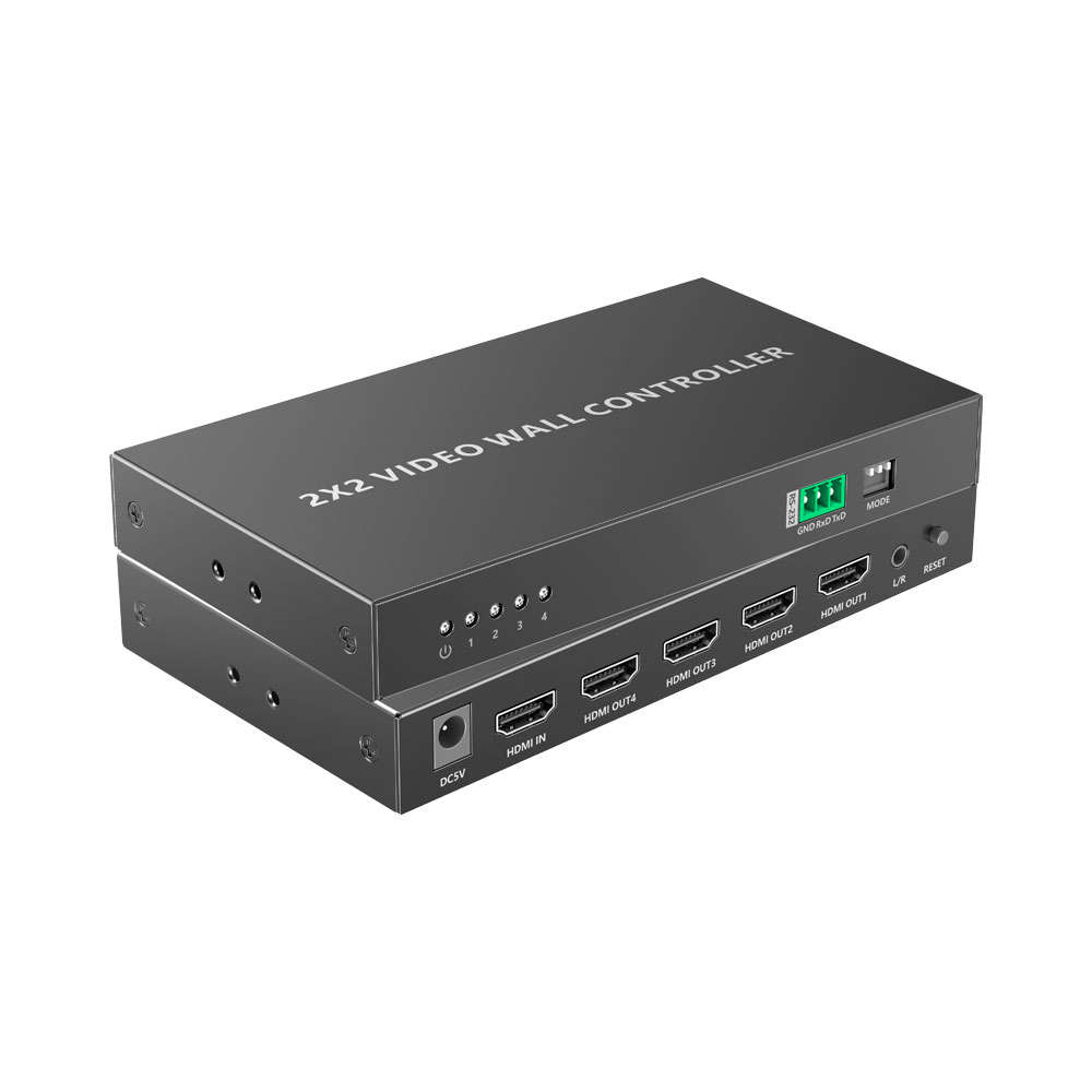 Lenkeng - 2X2 Quad Video Wall Controller - Lenkeng - 2X2 Quad Video Wall Controller