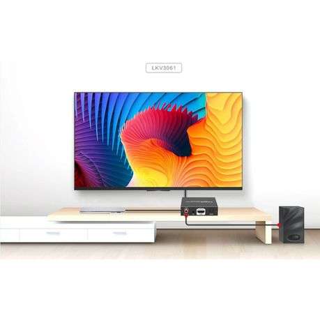 Lenkeng - HDMI2.0 Audio Extractor with ARC and HDMI Bypass - Lenkeng - HDMI2.0 Audio Extractor wi...