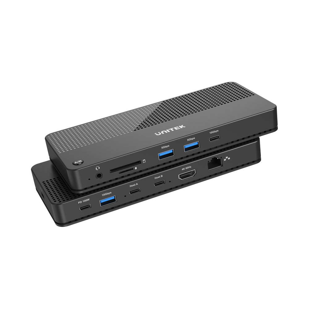 Unitek - D1077a | Usb Type-C 4k KVM Port Replicator with 100w Power Delivery - Unitek - D1077a | ...