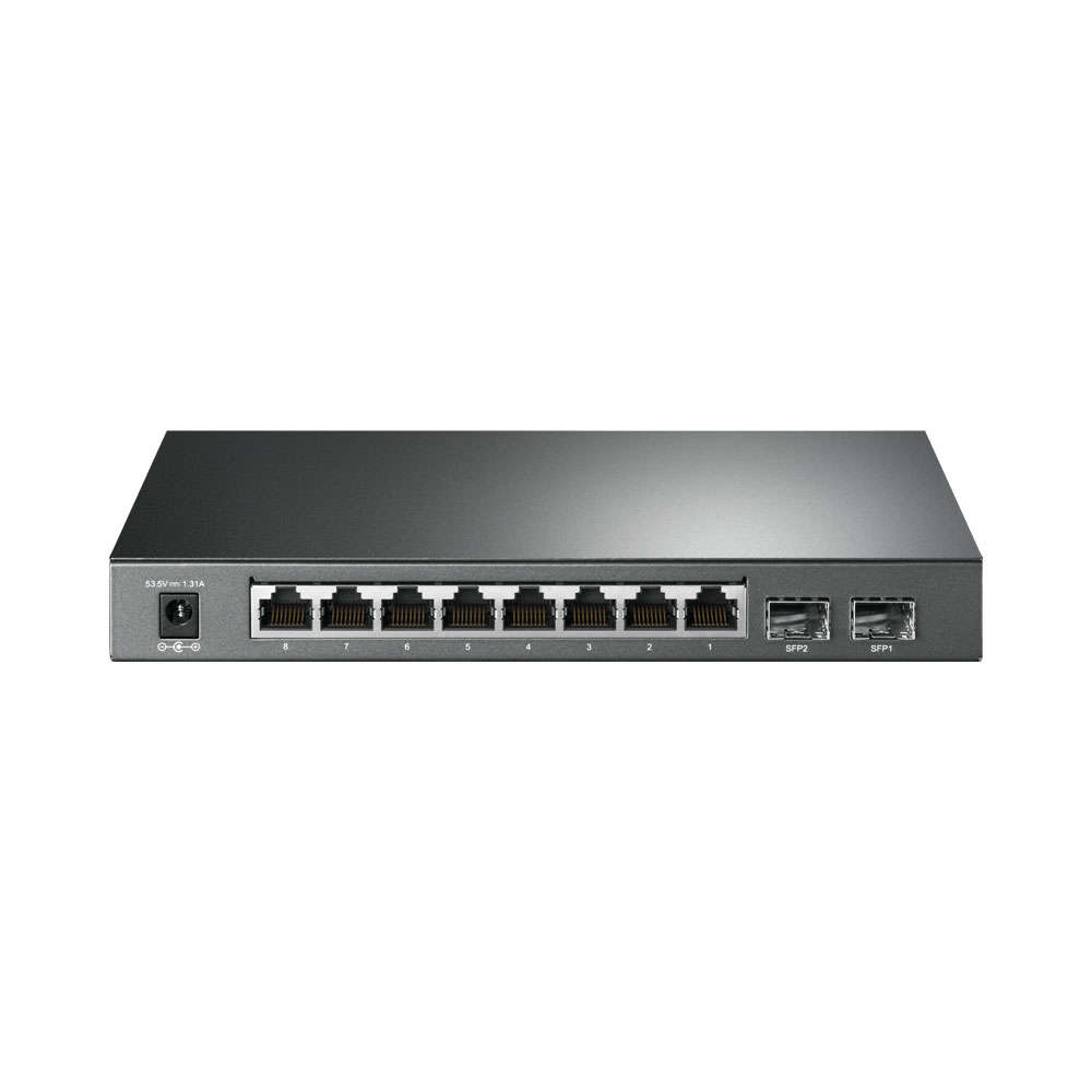 Tp-Link - 8-Port PoE Vlan Qos Desktop Switch - Tp-Link - 8-Port PoE Vlan Qos Desktop Switch