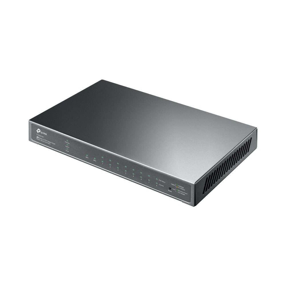Tp-Link - 8-Port PoE Vlan Qos Desktop Switch - Tp-Link - 8-Port PoE Vlan Qos Desktop Switch
