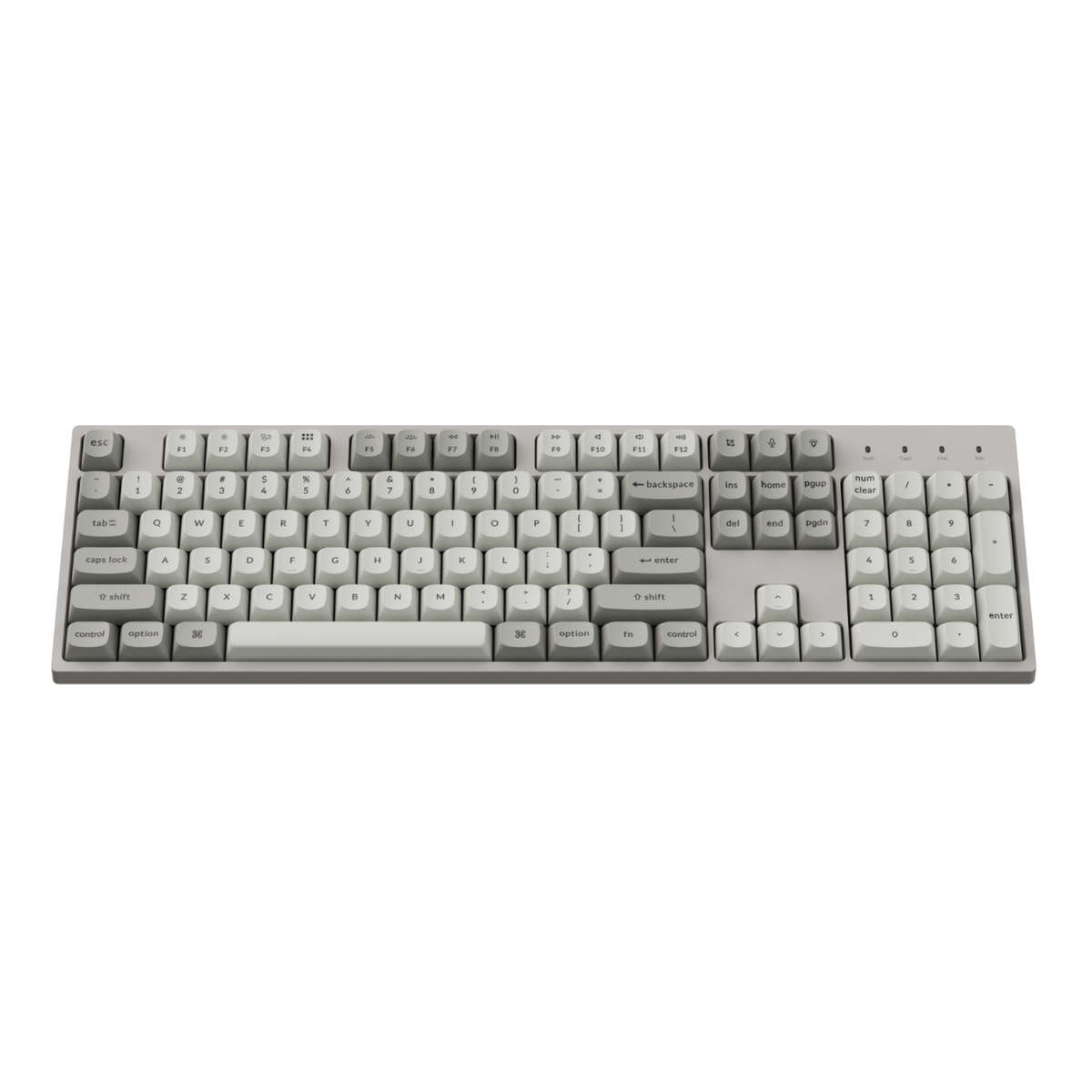 Keychron - C2 Pro 100% 8K Super Red Switch Hot-Swap RGB Wired Custom Mechanical Keyboard - Keychr...