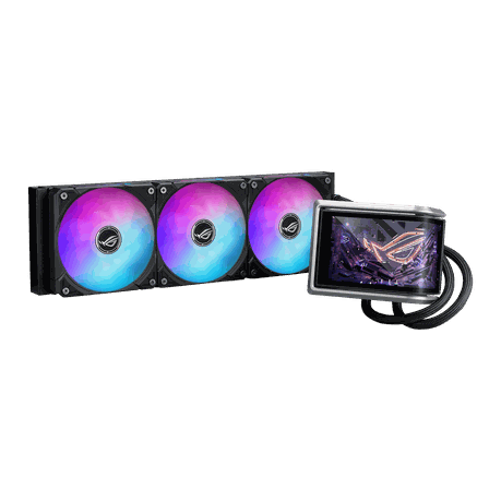 Asus - ROG Ryuo IV 360 ARGB Liquid CPU Cooler - Asus - ROG Ryuo IV 360 ARGB Liquid CPU Cooler