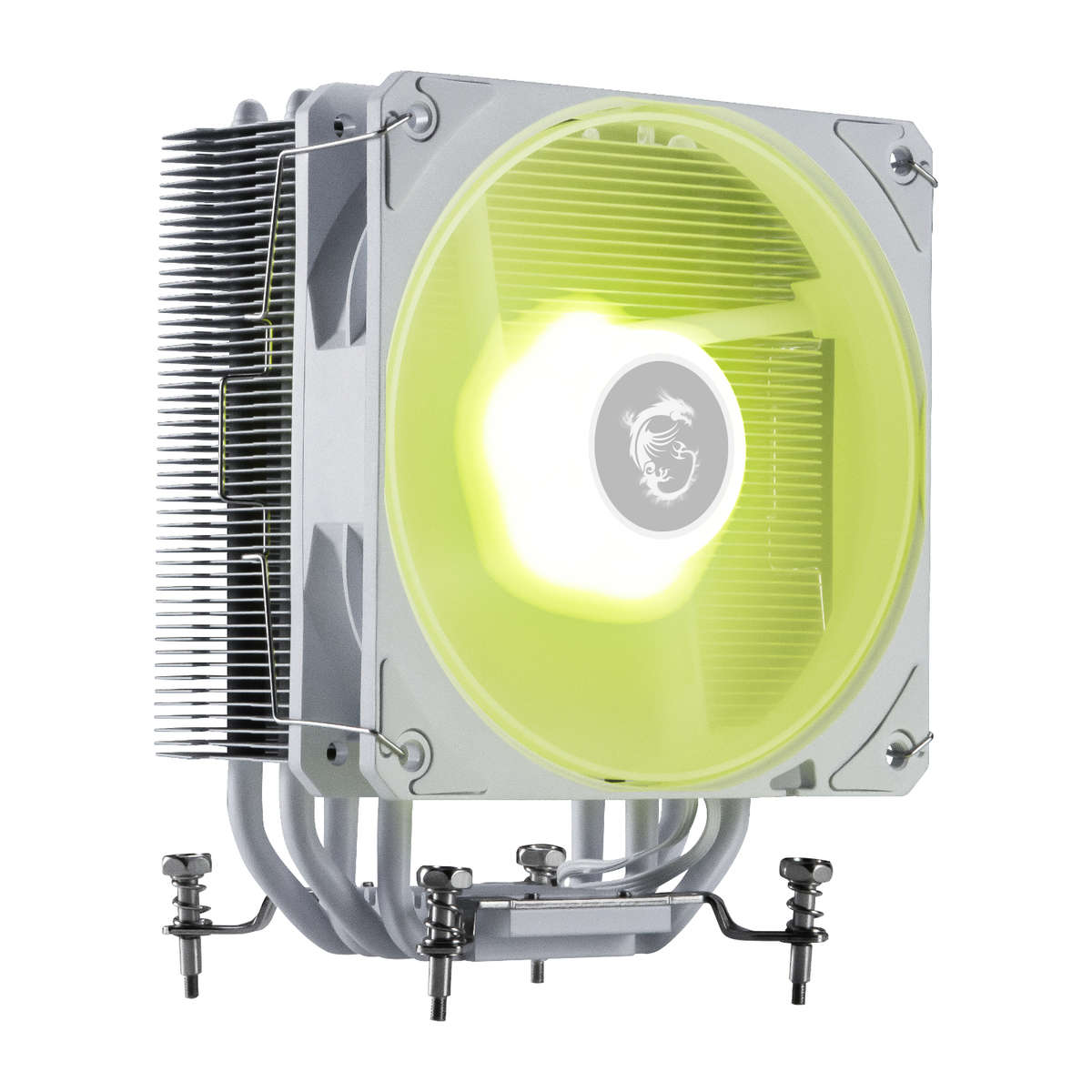 MSI - MAG Corefrozr AA13 120mm CPU Air Cooler - White - MSI - MAG Corefrozr AA13 120mm CPU Air Co...