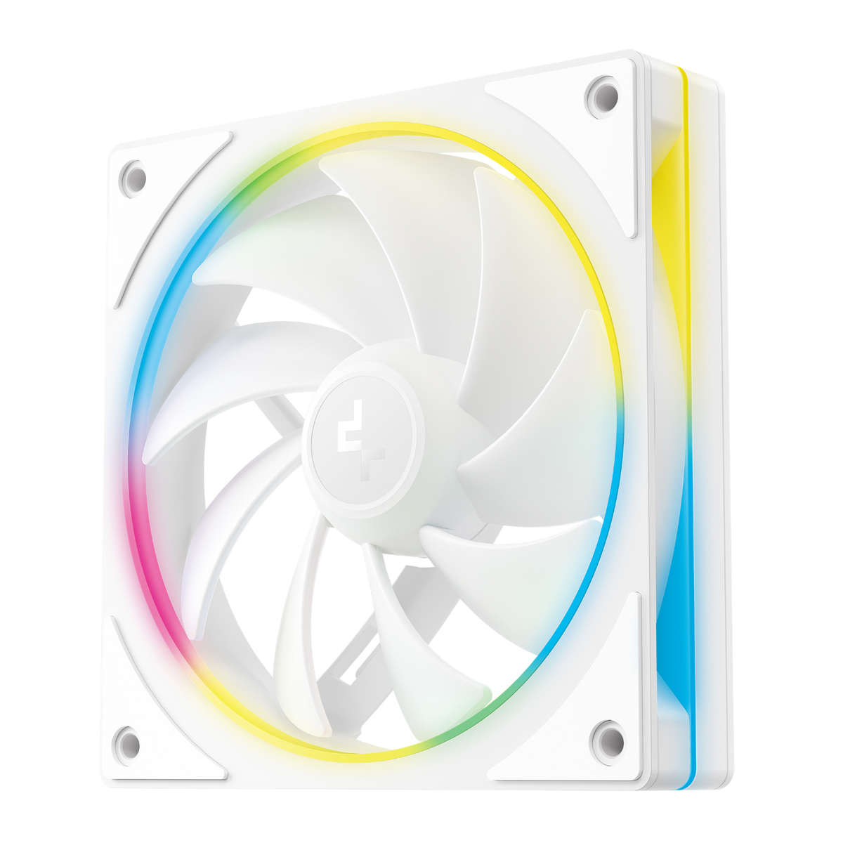DEEPCOOL - FL12 SE 3-in-1 ARGB 120mm Fan 3 Pack - White - DEEPCOOL - FL12 SE 3-in-1 ARGB 120mm Fa...