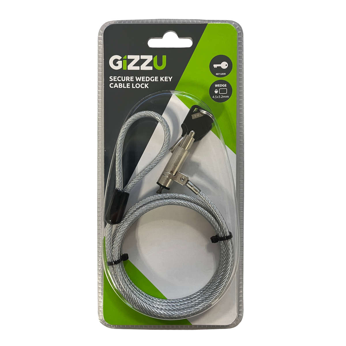 Gizzu - Noble Wedge Standard Security Lock - Gizzu - Noble Wedge Standard Security Lock