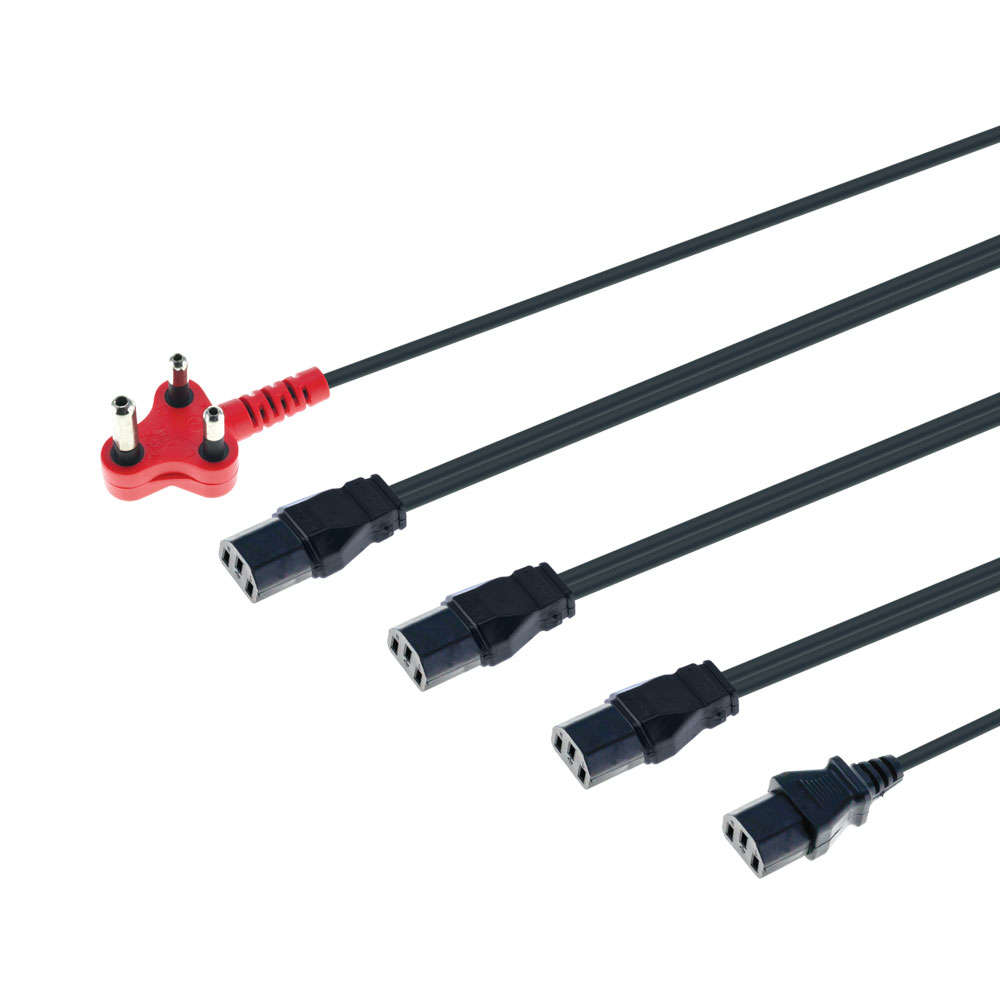 LinkQnet - 5M 4 Headed Dedicated Power Cable - LinkQnet - 5M 4 Headed Dedicated Power Cable