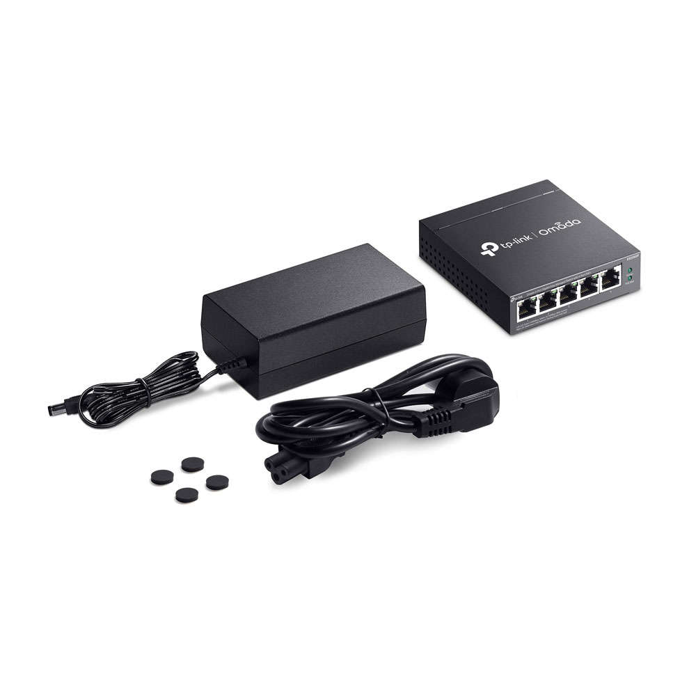 Tp-Link - Omada 5Port Poe+ Gb Managed Switch - Tp-Link - Omada 5Port Poe+ Gb Managed Switch