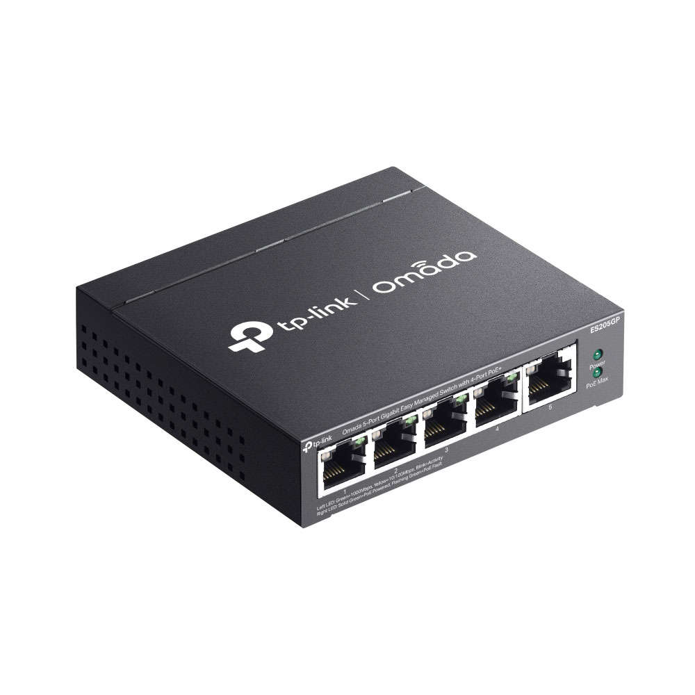 Tp-Link - Omada 5Port Poe+ Gb Managed Switch - Tp-Link - Omada 5Port Poe+ Gb Managed Switch