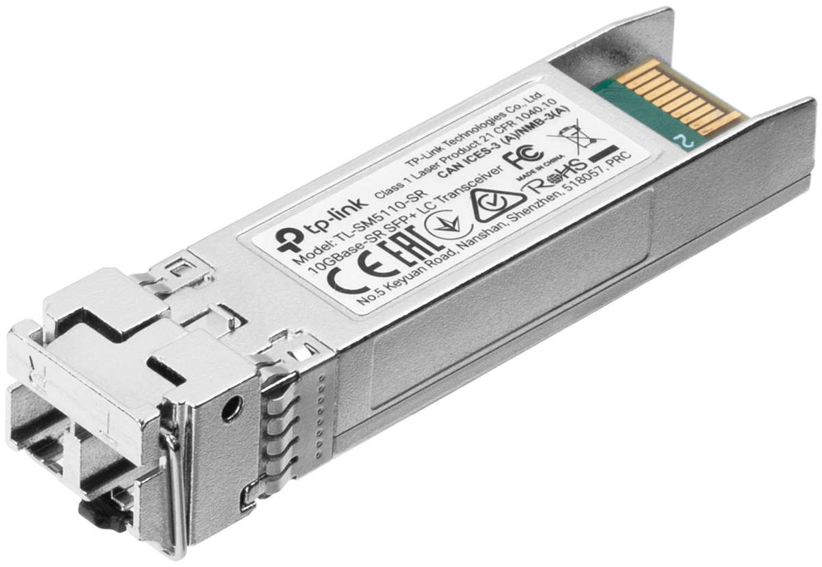 Tp-Link - SM5110-SR 10G SFP+ LC Transceiver - Fast, Hot-Swap, Reliable - Tp-Link - SM5110-SR 10G ...