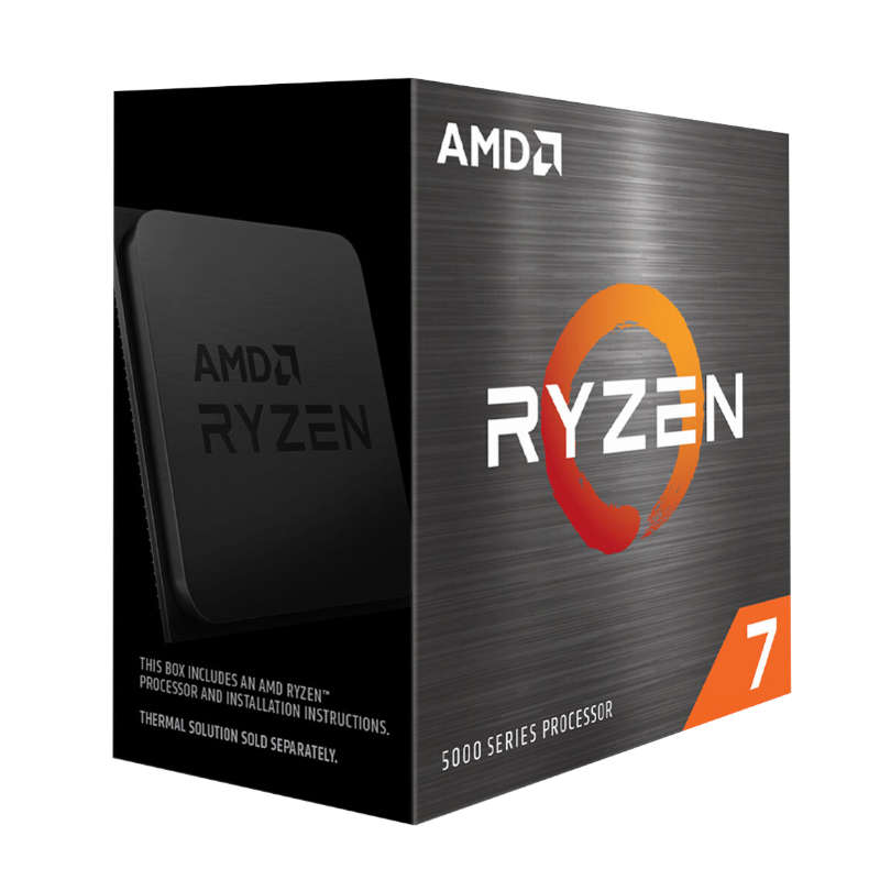 AMD - Ryzen 7 5700X 8-Core 3.6GHz CPU Processor - AMD - Ryzen 7 5700X 8-Core 3.6GHz CPU Processor