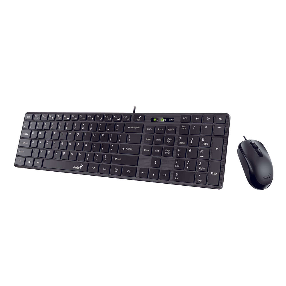 Genius - SlimStar C126 Keyboard and Mouse - Genius - SlimStar C126 Keyboard and Mouse