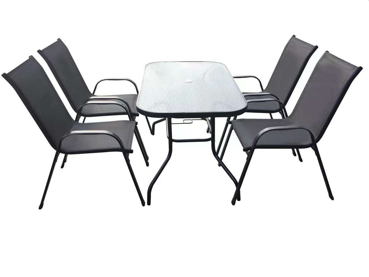 Seagull - 5 Piece KD Table and Chairs - Seagull - 5 Piece KD Table and Chairs