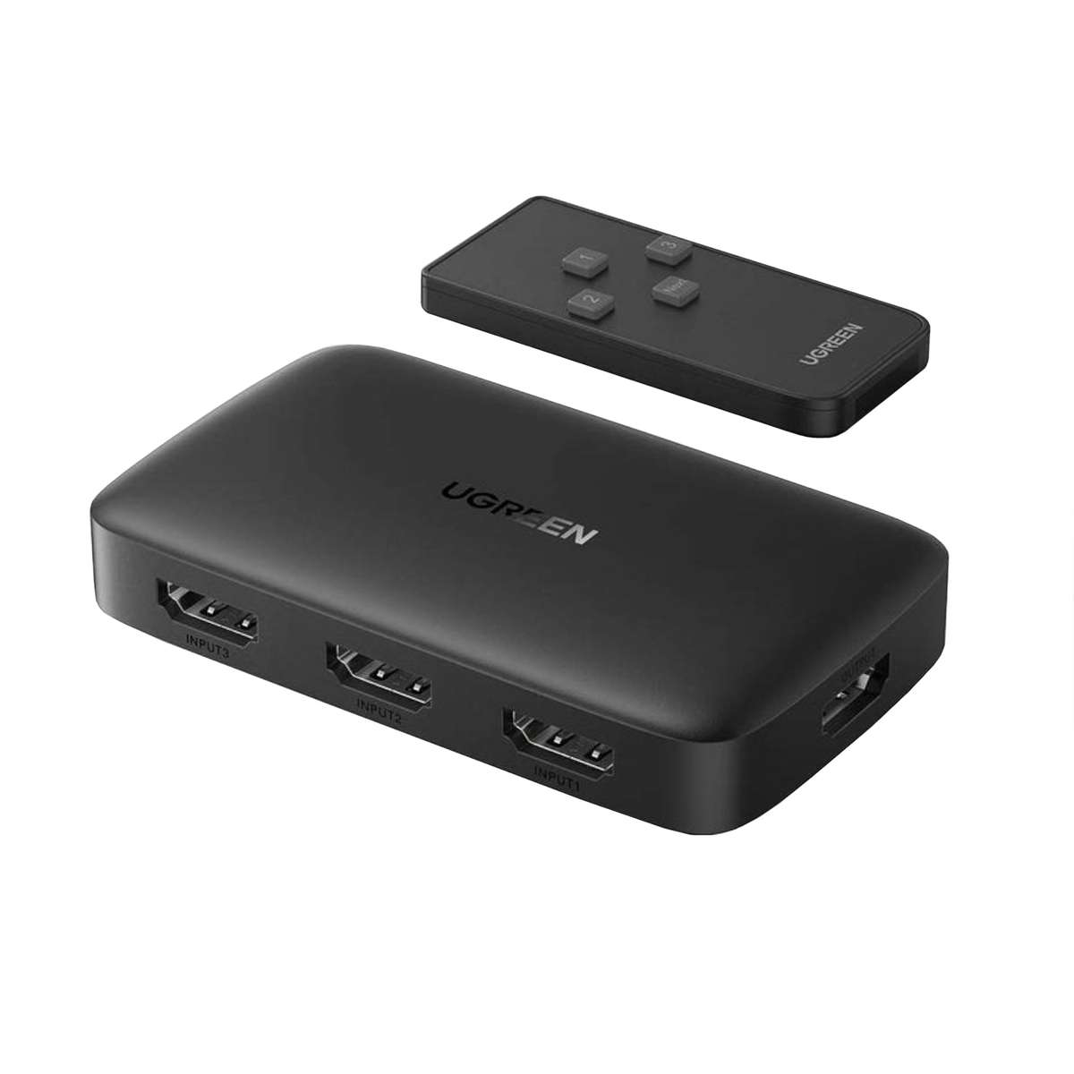 Ugreen - CM332 3-in-1 HDMI 1.4 Switch 4K - Ugreen - CM332 3-in-1 HDMI 1.4 Switch 4K