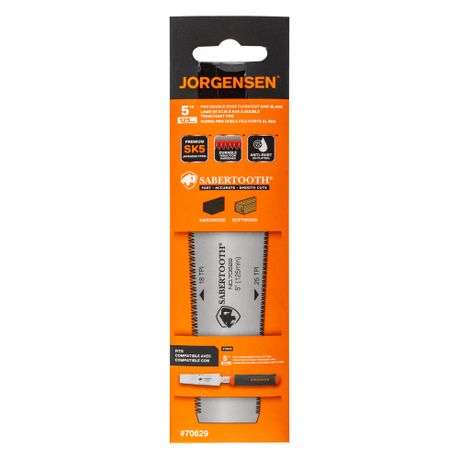PONY - Jorgensen - Pro Double Edge Flush Cut Saw Spare Blade - 125mm - PONY - Jorgensen - Pro Dou...