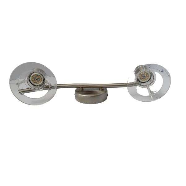Waco - 2 LED Spotlight - Curved Bar - Cool White - Waco - 2 LED Spotlight - Curved Bar - Cool White
