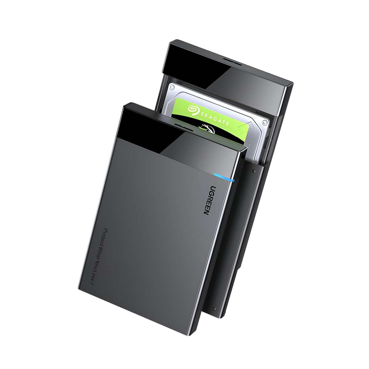 Ugreen - 2.5" SATA Hard Drive USB 3.0 Enclosure, Uasp, 6Gbps - Ugreen - 2.5" SATA Hard Drive USB ...