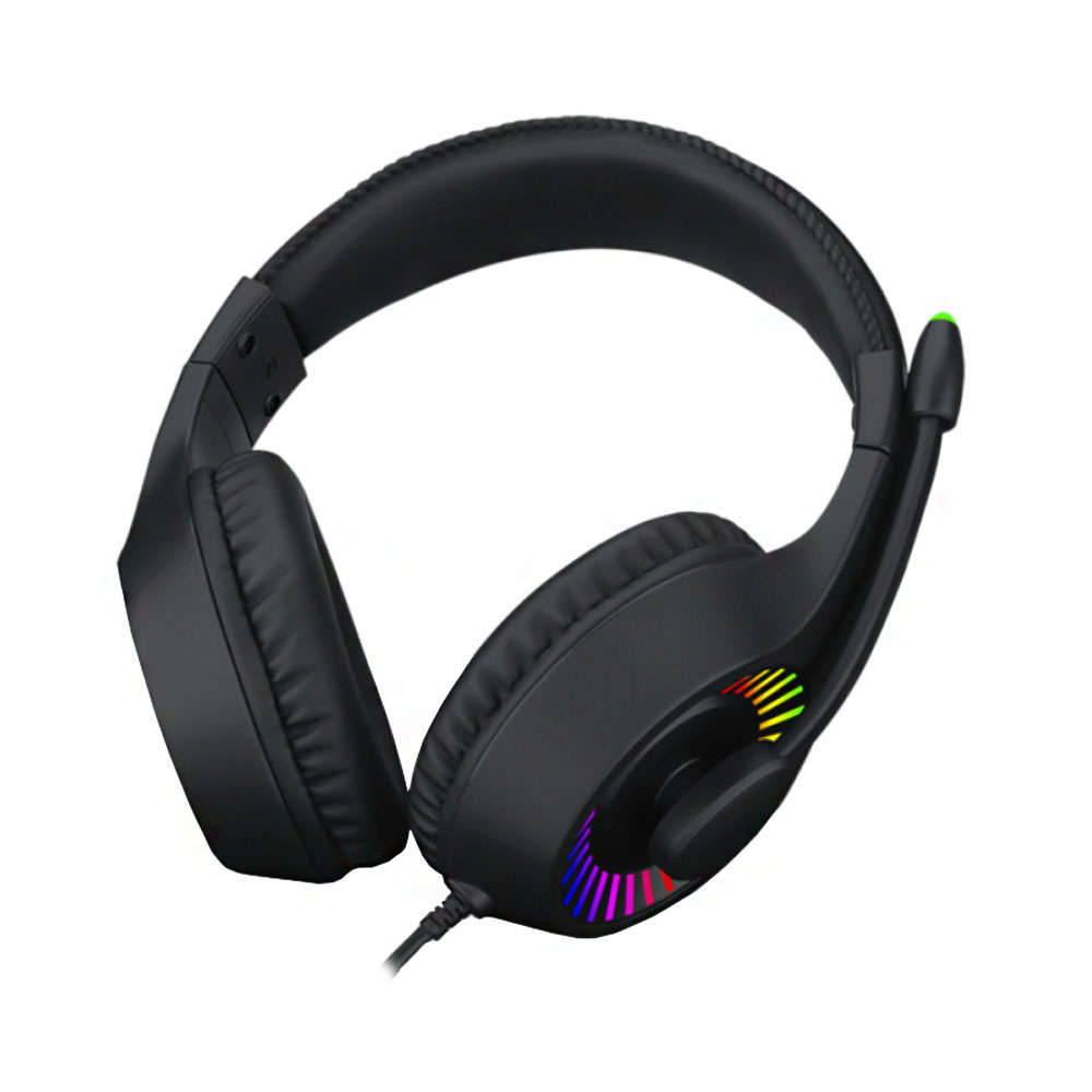 T-Dagger - Over-Ear Caspian 3.5mm AUX RGB Gaming Headset - T-Dagger - Over-Ear Caspian 3.5mm AUX ...