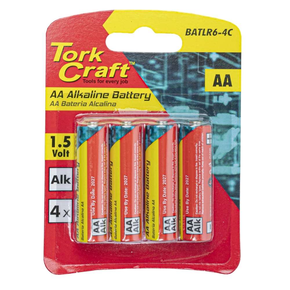 Tork Craft - AA Alkaline Battery - Tork Craft - AA Alkaline Battery
