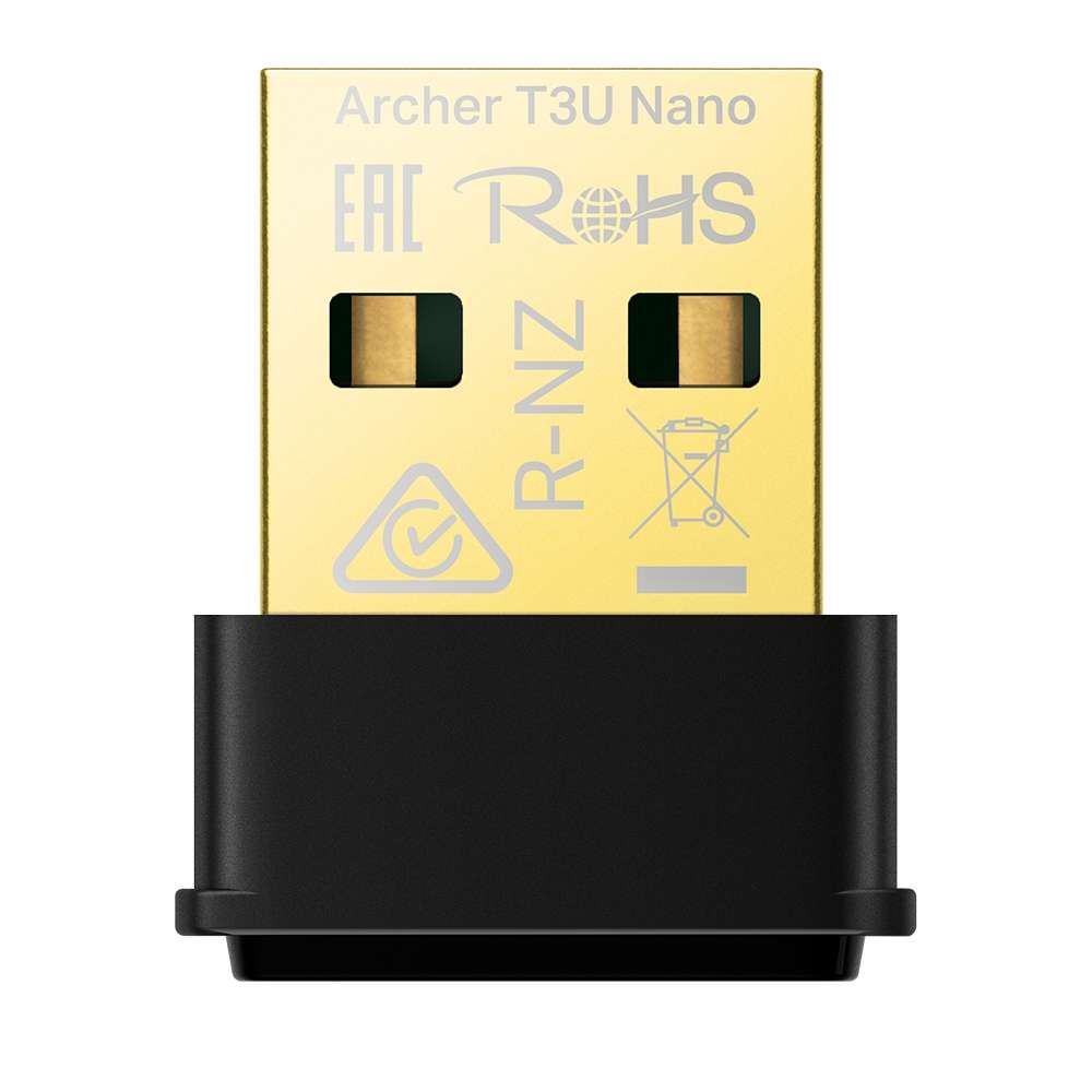 Tp-Link - Archer AC1300 Nano Wireless MU-MIMO USB Adapter - Tp-Link - Archer AC1300 Nano Wireless...