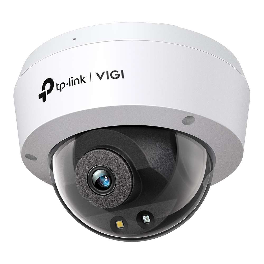Tp-Link - Vigi C250(4mm) 5MP Full-Color Dome Network Camera, 24h Night Vision - Tp-Link - Vigi C2...