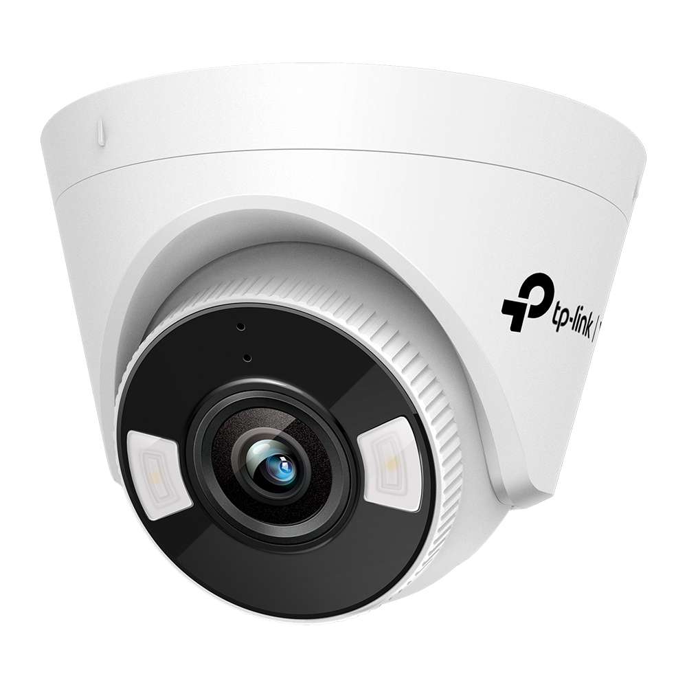 Tp-Link - Vigi C450(4mm) 5MP Full-ColorTurret Network Camera with Audio - Tp-Link - Vigi C450(4mm...