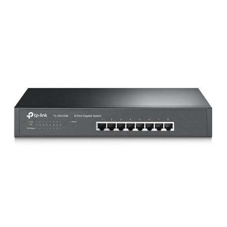 Tp-Link - 8-Port Gigabit Desktop/Rackmount Switch - Tp-Link - 8-Port Gigabit Desktop/Rackmount Sw...