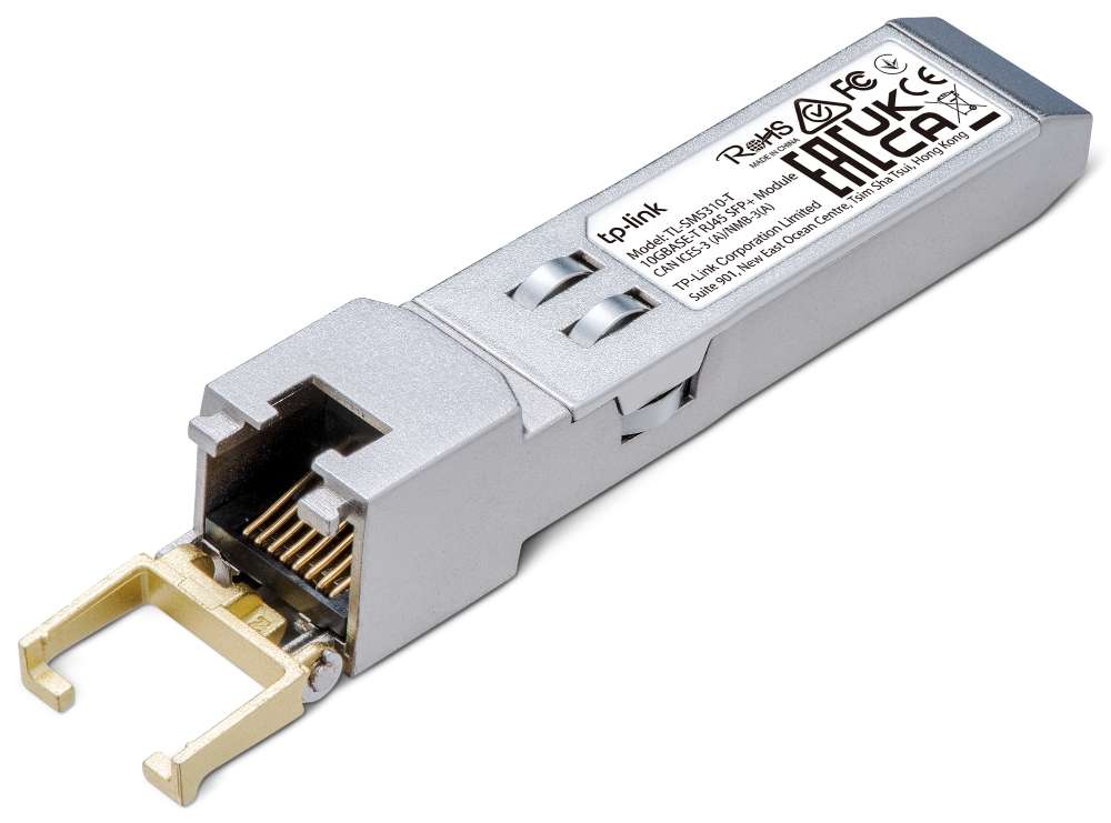 Tp-Link - 10G Base-T RJ45 SFP+ Module - Tp-Link - 10G Base-T RJ45 SFP+ Module