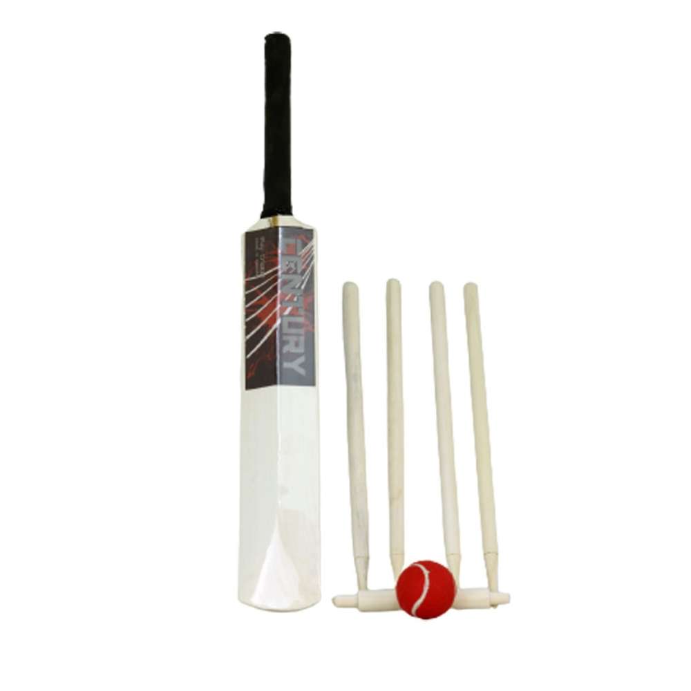 Century - Cricket Set Bat, Stumps & Ball - 4 - Century - Cricket Set Bat, Stumps & Ball - 4