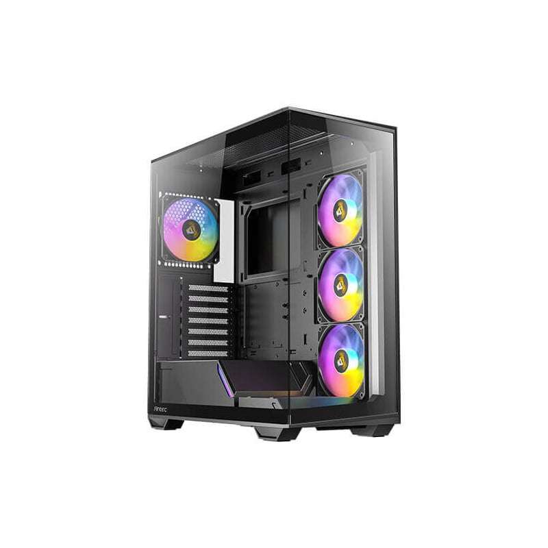 Antec - C3 ARGB ATX | Micro-ATX | ITX ARGB Mid-Tower Gaming Chassis - Black - Antec - C3 ARGB ATX...