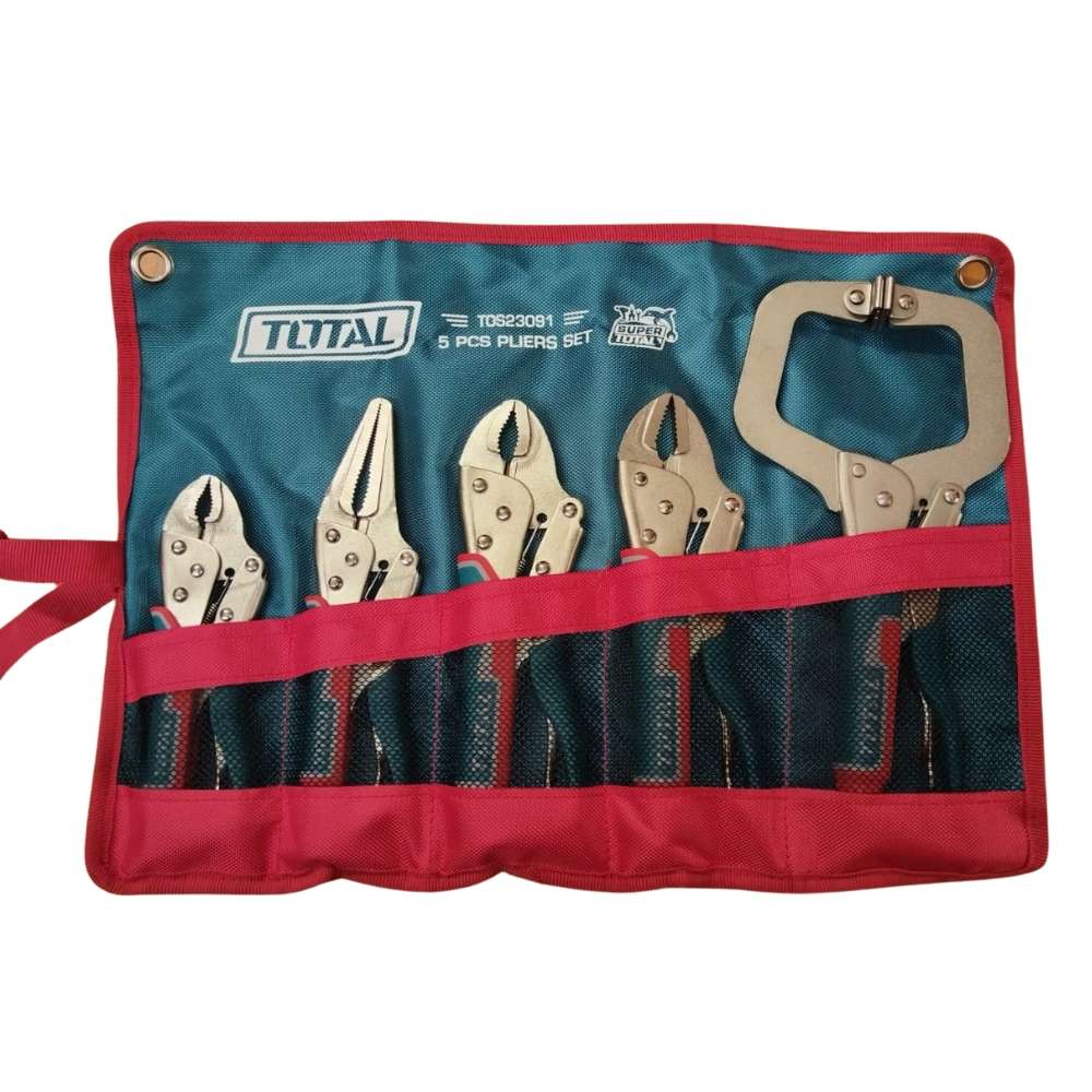 Total - Plier Locking Set - 5piece - Total - Plier Locking Set - 5piece
