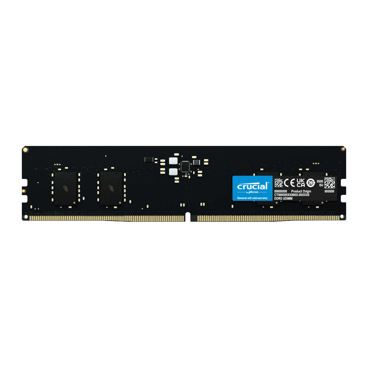 Crucial - 32GB DDR5 5600MHz UDIMM Memory Module - Crucial - 32GB DDR5 5600MHz UDIMM Memory Module