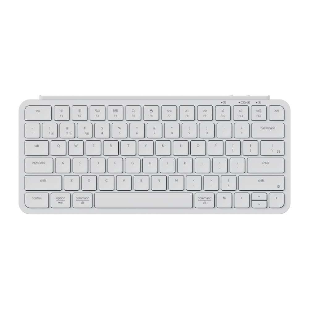 Keychron - B1 Pro Ultra-Slim 75% Wireless Keyboard - White - Keychron - B1 Pro Ultra-Slim 75% Wir...