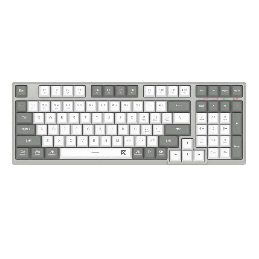 Redragon - Scissors Full Wireless Keyboard - Grey - Redragon - Scissors Full Wireless Keyboard - ...