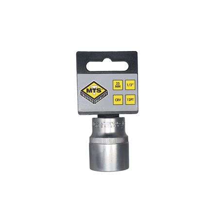 MTS - Socket 1/2" Bi Hex CRV - 25mm - MTS - Socket 1/2" Bi Hex CRV - 25mm