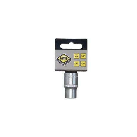MTS - Socket 1/2" Bi Hex CRV - 12mm - MTS - Socket 1/2" Bi Hex CRV - 12mm