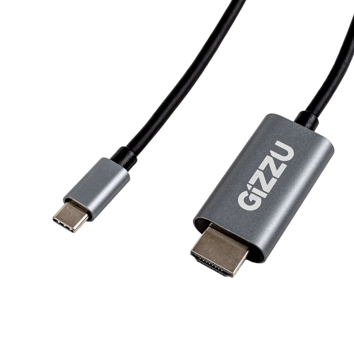 Gizzu - 4K60Hz Type-C to HDMI Cable 2m - Gizzu - 4K60Hz Type-C to HDMI Cable 2m
