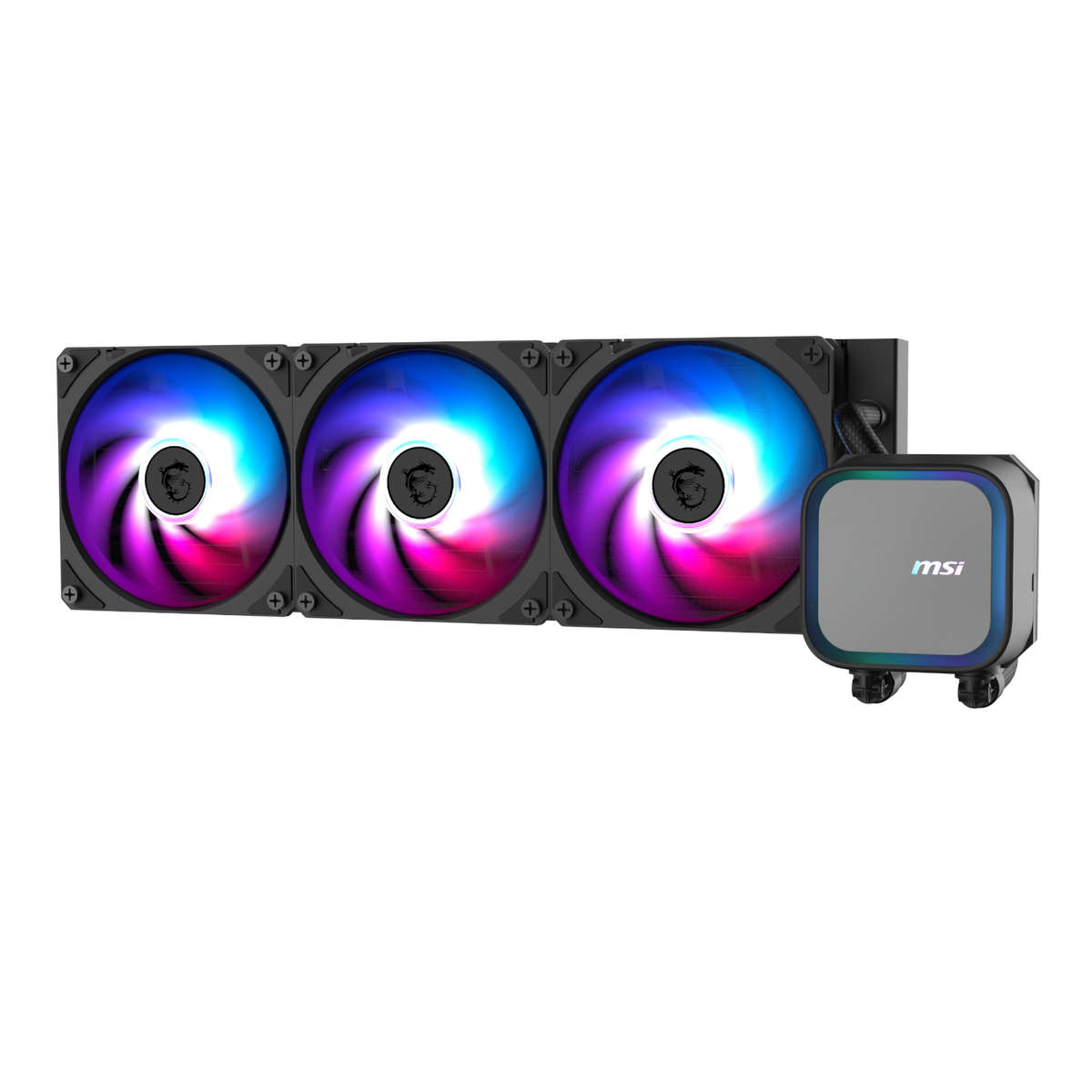 MSI - MAG Coreliquid A13 360 AIO Liquid CPU Cooler - Black - MSI - MAG Coreliquid A13 360 AIO Liq...
