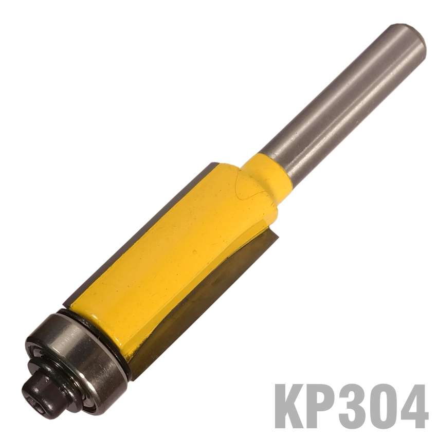 Pro-Tech - Trim Bit 1/2' X 1'With Bottom Bearing 1/4' Shank - Pro-Tech - Trim Bit 1/2' X 1'With B...