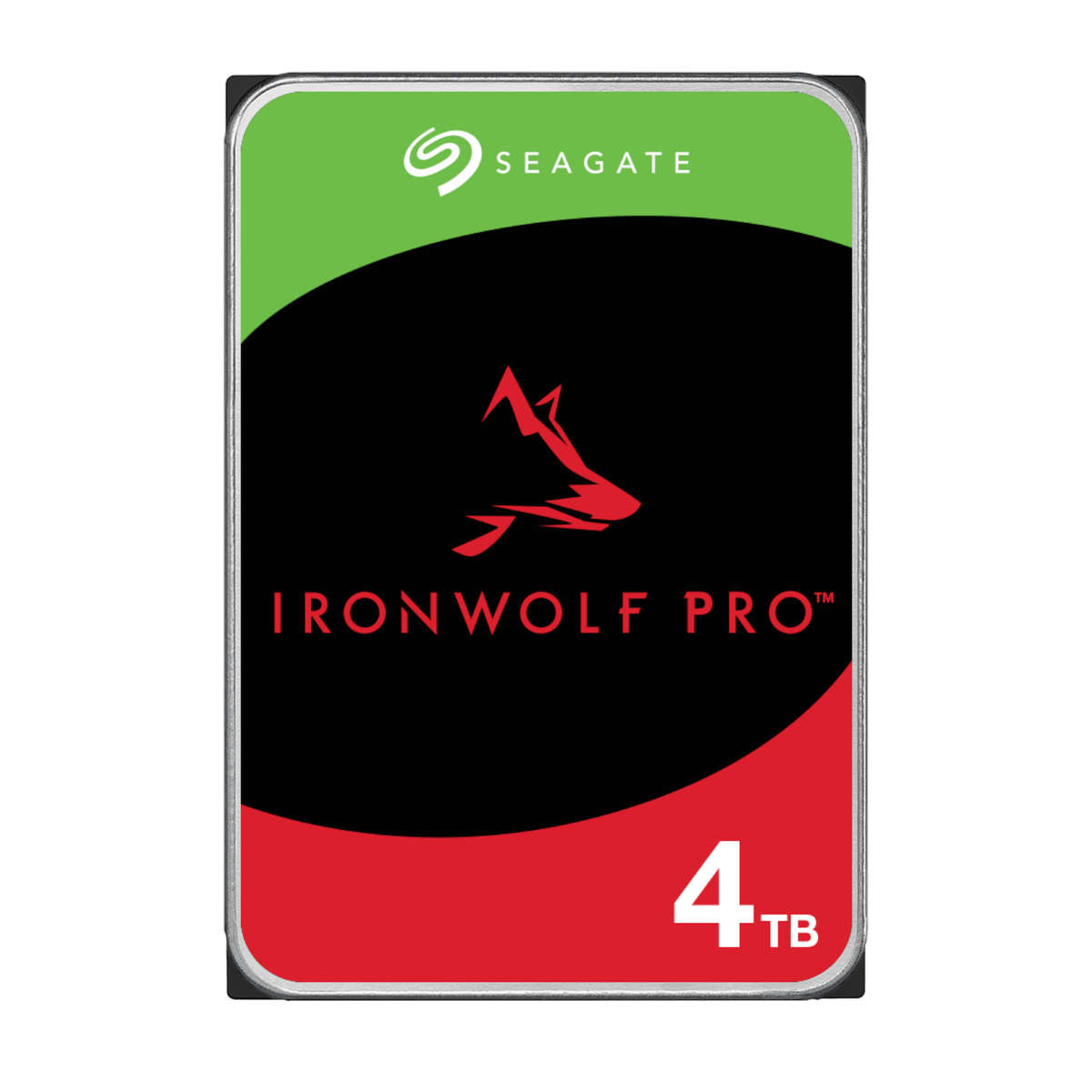 Seagate - Ironwolf Pro 4TB 256MB 7200 RPM 3.5 SATA HDD - Seagate - Ironwolf Pro 4TB 256MB 7200...
