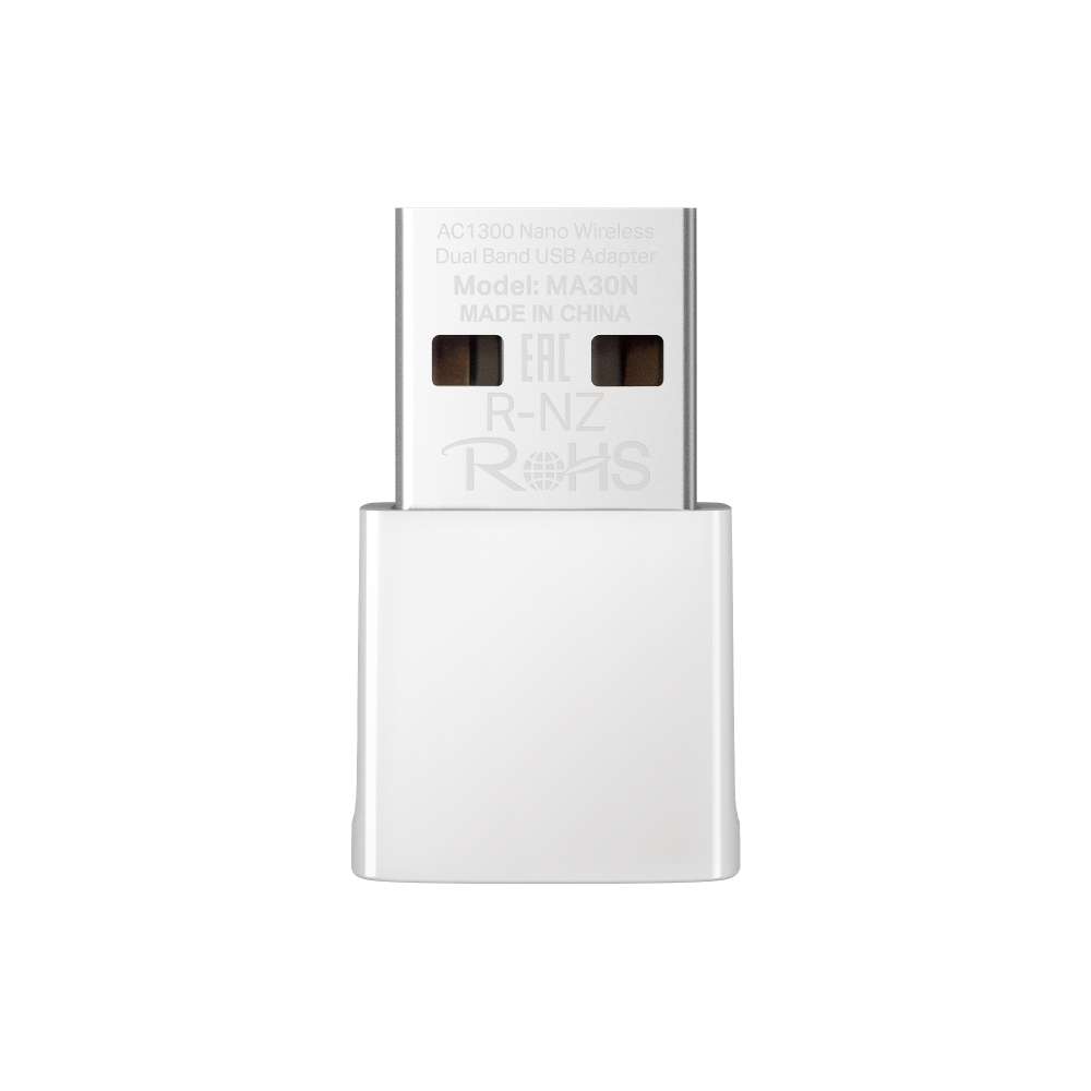 Mercusys - MA30N AC1300 Nano Wireless Dual Band USB Adapter - Mercusys - MA30N AC1300 Nano Wirele...